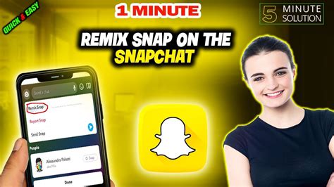 what does remixing a snap do|how to remix a snap.